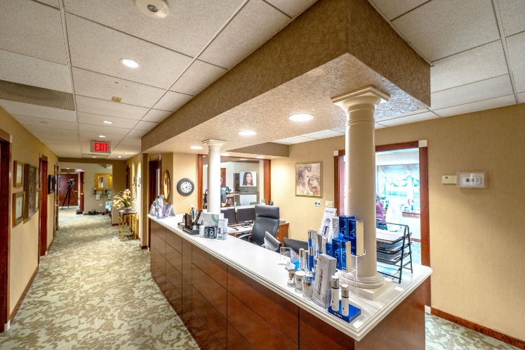 Parker Center front desk
