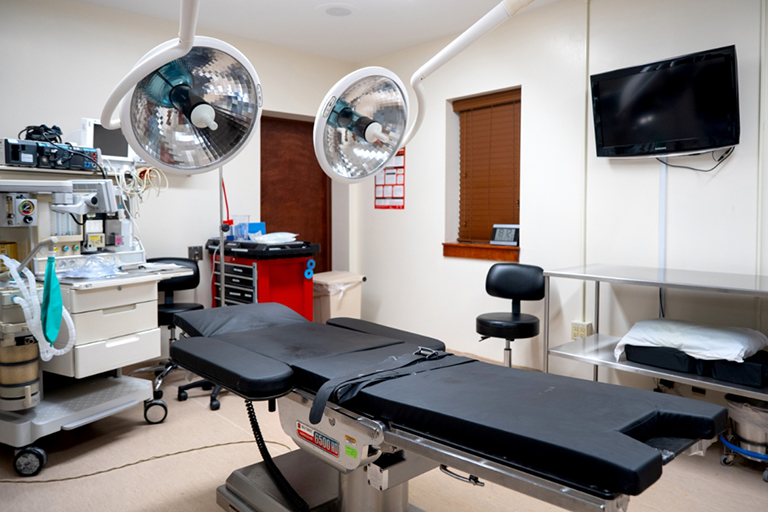 Parker Center surgical room