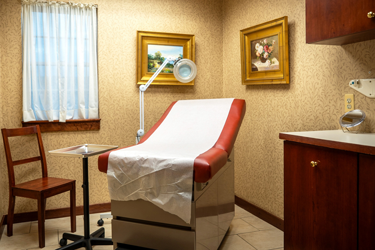 Parker Center examination room