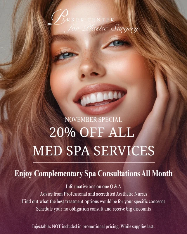 ✨ Your glow-up just got an upgrade ✨

All month long, enjoy 20% off all med spa services — no obligation, no pressure, just personalized care and big savings! 💆‍♀️💫

Meet one-on-one with our professional, accredited Aesthetic Nurses for a complimentary consultation and find out exactly which treatments are best for your skin goals. From Hydrafacials, Microneedling, and Dermaplaning to Morpheus8, Laser Hair Removal, PDO Threads, and more — this is your moment to treat yourself. 🌿

📅 Available all November
💬 Complimentary consultations
💸 Promotional pricing on all services
⚡️ Excludes filler & Botox
📍 Must mention this ad to redeem

Your best skin starts here. 🤍
Comment below or DM us to schedule your consultation.

📞 (201) 967-1212
📍 122 E Ridgewood Ave, Paramus, NJ
 
#medspanj #hydrafacials #morpheus8 #skintightening #NonSurgicalLift #BBLLaser #ParkerCenter #ParamusNJ #BergenCountyBeauty #NewJerseyMedSp