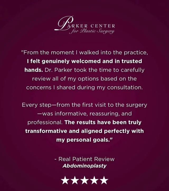 “From the moment I walked in, I knew I was in trusted hands.” 🙌

Choosing your plastic surgeon is a big decision—and feeling heard, supported, and informed every step of the way makes all the difference. At the Parker Center, we tailor every experience to you—your concerns, your goals, and your confidence.

✨ One-on-one consultations
✨ Personalized surgical plans
✨ Life-changing, natural results

📲 Ready to feel this confident in your own skin?
Book your consultation today—link in bio.

📞 (201) 967-1212
📍 122 E Ridgewood Ave, Paramus, NJ 07652
🏙 Just 40 minutes from NYC at the Parker Center for Plastic Surgery

#ParkerCenter #PatientExperience #NaturalResults #PlasticSurgeryJourney #TummyTuck #plasticsurgeon #njplasticsurgeon #BoardCertifiedPlasticSurgeon #bergencounty #bergencountymoms #paramus #mommymakeover