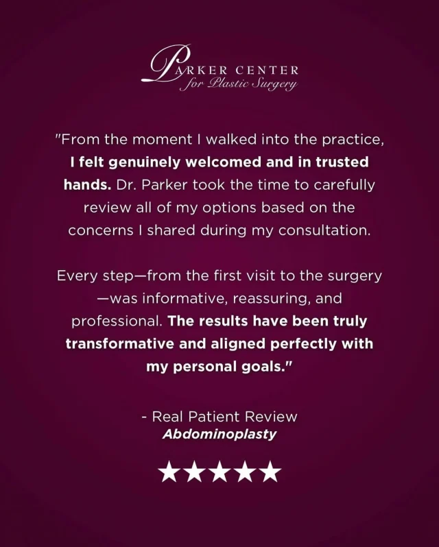 “From the moment I walked in, I knew I was in trusted hands.” 🙌

Choosing your plastic surgeon is a big decision—and feeling heard, supported, and informed every step of the way makes all the difference. At the Parker Center, we tailor every experience to you—your concerns, your goals, and your confidence.

✨ One-on-one consultations
✨ Personalized surgical plans
✨ Life-changing, natural results

📲 Ready to feel this confident in your own skin?
Book your consultation today—link in bio.

📞 (201) 967-1212
📍 122 E Ridgewood Ave, Paramus, NJ 07652
🏙 Just 40 minutes from NYC at the Parker Center for Plastic Surgery

#ParkerCenter #PatientExperience #NaturalResults #PlasticSurgeryJourney #TummyTuck plasticsurgeon njplasticsurgeon BoardCertifiedPlasticSurgeon bergencounty bergencountymoms paramus mommymakeover